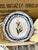 2020s Hand-Painted Ceramic Dinner Plate in a Vintage Pastoral Style - Set of 4 For Sale - Image 5 of 6