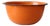 Mid 20th Century Orange Enamelware Bowl For Sale