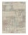 Distressed Style Modern Rug in Silver-Gray, Blue Abstract Pattern by Rug & Kilim For Sale In New York - Image 6 of 6