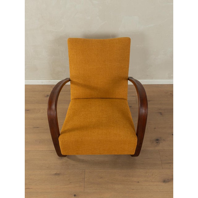1930s H-269 Lounge Chair by Jindrich Halabala, 1930s For Sale - Image 5 of 8