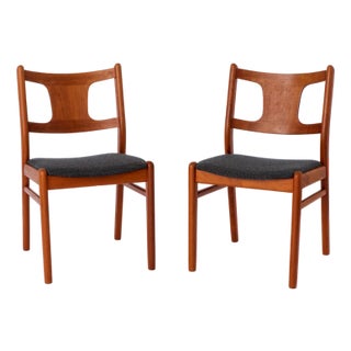 Set of Vintage Danish Dining Chairs, 1960s For Sale