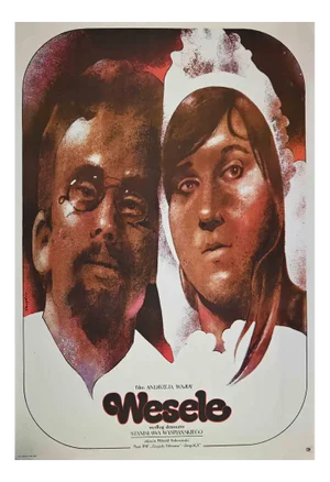 Vintage Wesele Poster, 1975
