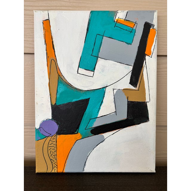David Mac Innes Painting on Canvas 2014 Abstract Geometric Original For Sale - Image 10 of 10
