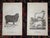 Printmaking Materials Authentic Antique 19th Century Sheep Stone Lithographs - Set of 12 For Sale - Image 7 of 9