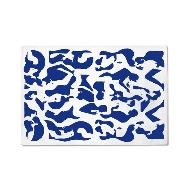 Wool Orgie Rug by Malika Favre For Sale - Image 4 of 5