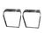 Mid-Century Modern Rare Vintage Milo Baughman for Dia Chrome & Glass Console Table – Mid-Century Modern Minimalist Masterpiece For Sale - Image 3 of 4