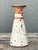 Mid-Century Modern Vintage Original Studio Pottery Stripe Vase For Sale - Image 3 of 12