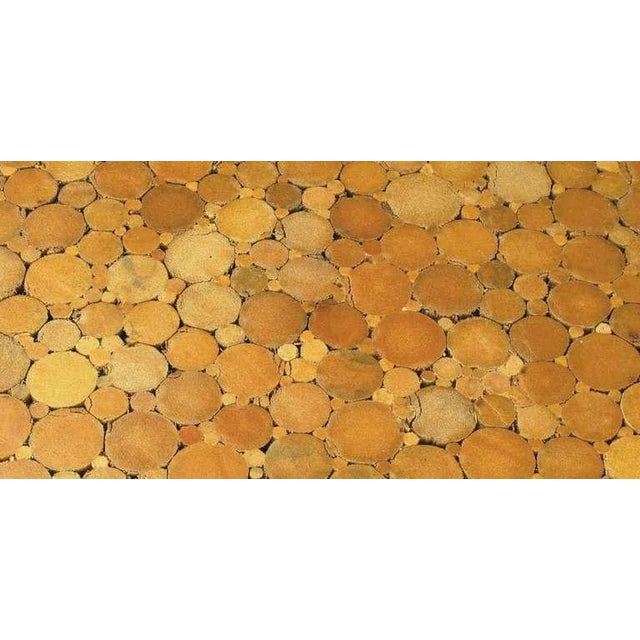 Brown Sheaf of Bamboo Coffee Table Attributed to McGuire For Sale - Image 8 of 9