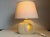 Stone Mid-Century French Sculpture Lamp in White Stone in the style of Albert Tormos, France, 1960s For Sale - Image 7 of 8