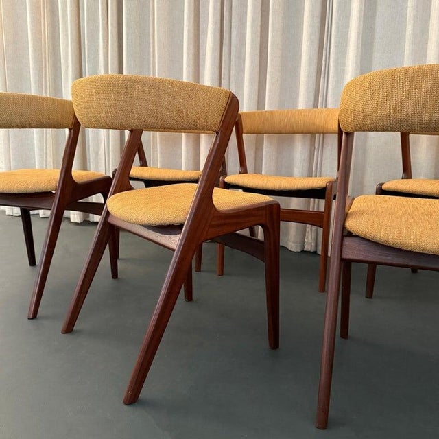 Scandinavian Modern "Fire" Chairs by Kai Kristiansen for Korup Stolefabrik For Sale - Image 10 of 10