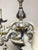 Ceramic Vintage French Porcelain Flower Chandelier For Sale - Image 7 of 18