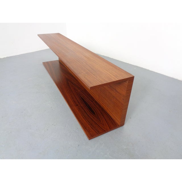 Mid-Century Rosewood Shelf by Walter Wirz for Wilhelm Renz, Germany, 1960s For Sale - Image 11 of 17