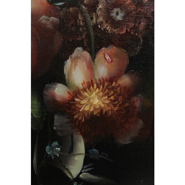Artist Signed Framed Still Life Oil Paint on Canvas For Sale In Philadelphia - Image 6 of 16