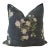 Wabi Sabi French Linen Roses Euro Pillow With Insert For Sale
