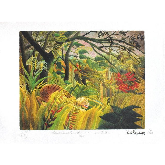 1990s Le Douanier Rousseau (After), Surprised, Lithograph For Sale