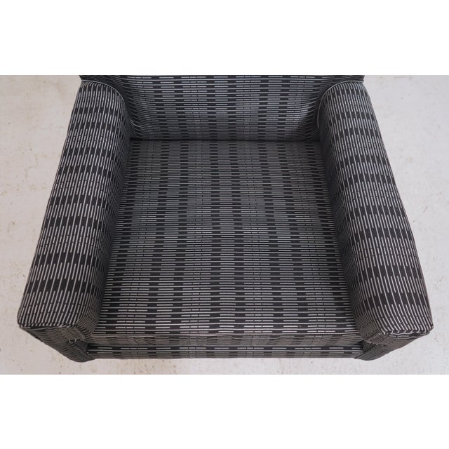 Mid Century Modern Upholstered Rocking Chair For Sale - Image 9 of 12