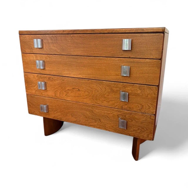 Mid-Century Modern 1940s Eliel Saarinen for Johnson Chest of Drawers /Dresser For Sale - Image 3 of 4