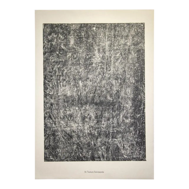 Quivering Texture, Original Lithograph, 1959 For Sale