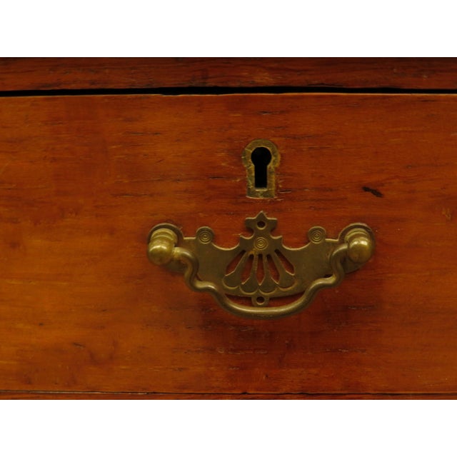 English Davenport with Leather Top, 1890s For Sale - Image 16 of 18