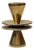 Small Swedish Dual Candleholder in Bronze, 1950s For Sale