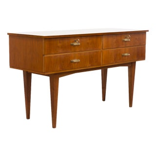 Sideboard with Drawers in Walnut, 1950s For Sale