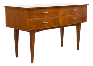 Sideboard with Drawers in Walnut, 1950s