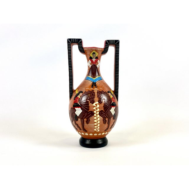 Sardinian Terracotta Amphora attributed to Carmen Nuovo, 1970s For Sale - Image 14 of 14