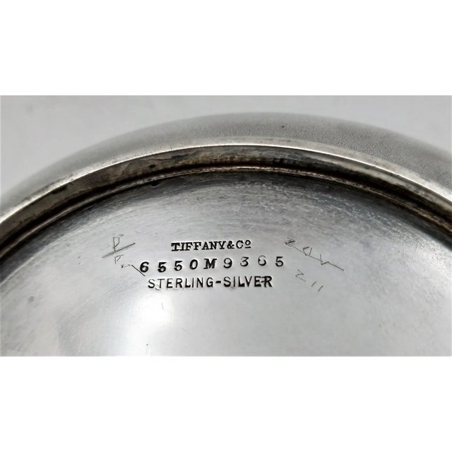 Metal Circa 1880s Tiffany & Co. Aesthetic Sterling Silver Porringer Dish For Sale - Image 7 of 8