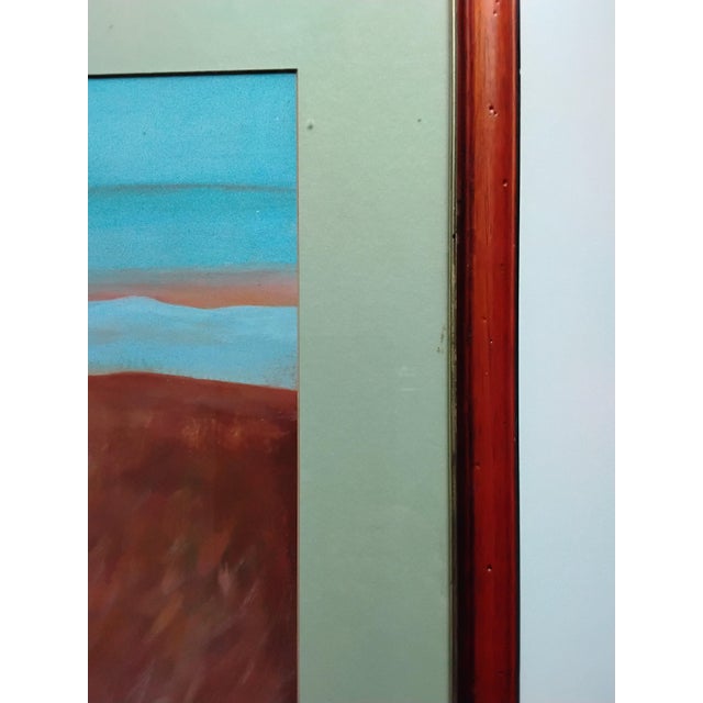 Mid-Century Modern Ralston Gudgeon, Animal Scene, 1960s, Watercolor For Sale - Image 3 of 5