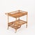 Vintage Italian Rattan and Wicker Serving Bar Cart by Franco Albini, Italy, 1960s For Sale - Image 14 of 15