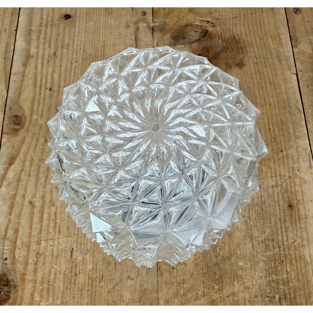 1970s White Porcelain Ceiling Light, 1970s For Sale - Image 5 of 14