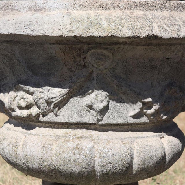 Early 20th Century Garden Planters, Set of 2 For Sale - Image 4 of 15
