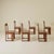 Postmodern Italian Modernist Dining Chairs, Set of 6, 1970s For Sale - Image 3 of 12