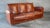 Brown Vintage Art Deco Cognac Leather Sofa For Sale - Image 8 of 16