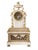 An exceptional antique French Linetaine Paris musical mantel clock, dating to the 19th century. This elaborate...