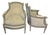 Pair of Dennis and Leen, Louis XVI-style Montalembert Chairs For Sale