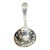 Late 18th Century Georgian Sterling Silver Pierced Tea Caddy Spoon For Sale