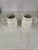 English Pair Antique English Ironstone Dairy Banded Pitchers For Sale - Image 3 of 9
