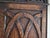 Wood Antique Victorian Gothic Revival Armoire 19th Century, Handcarved Oak For Sale - Image 7 of 17