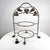 Late 20th Century Vintage Farmhouse Two-Tiered Metal Grape Serving Stand For Sale - Image 5 of 8