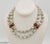 Vintage 1980s Signed Napier Grey Faux-Baroque Pearls & Red Beads Festoon Necklace For Sale - Image 9 of 9