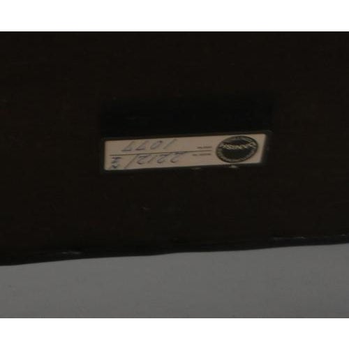 Model 2212 Black Leather and Teak Two-Seater Sofa by Børge Mogensen for Fredericia For Sale - Image 6 of 8