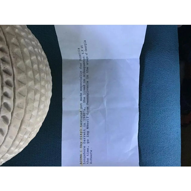 Jessie Garcia Acoma Pueblo Native American Pottery For Sale - Image 9 of 10