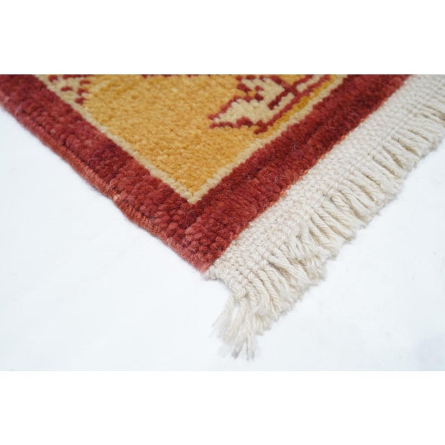 Turkish Turkish Oushak Rug 6'0" X 9'0" For Sale - Image 3 of 9