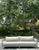 Modern Vintage “Balmain” Outdoor Teak Sofa After RH For Sale - Image 3 of 11