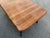 Mid-Century Modern 1950's Solid Walnut Dining Table + Leaves + Pad Protector by Bissman Furniture For Sale - Image 6 of 18