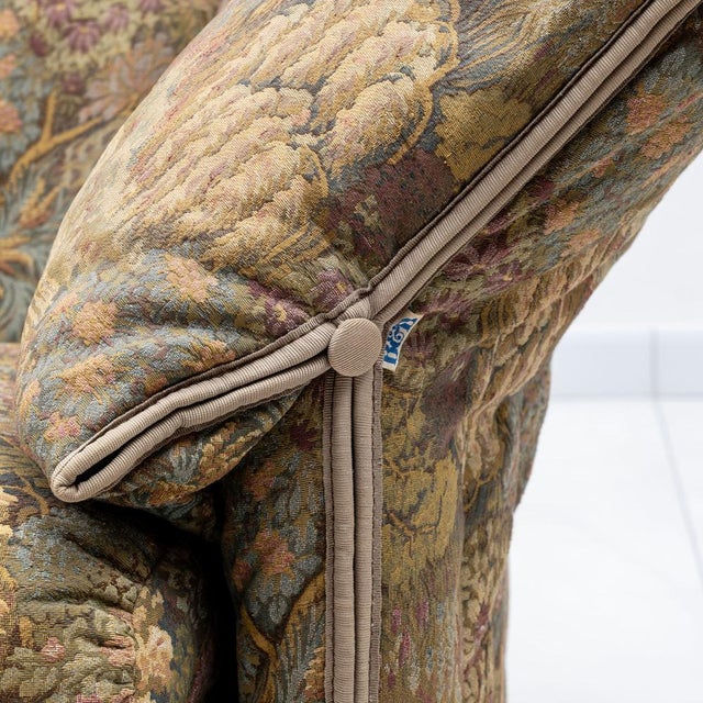 Jacquard Fabric La Stelle Sofa by Mario Bellini for B&B Italia, 1970s For Sale - Image 9 of 12