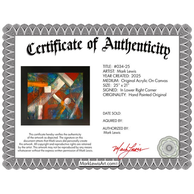 Evaluation Offered directly from the private collection of the artist’s family, this original work by Mark Lewis (b. 1958)...