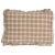 2020s Schumacher Crawford Check 20" Lumbar Pillow in Flax For Sale - Image 5 of 5