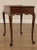 1970s Kittinger Colonial Williamsburg Mahogany Queen Anne Tea Table For Sale - Image 5 of 13